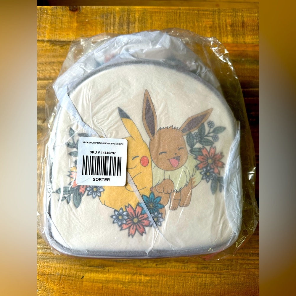 COPY - Pikachu & Eevee Pokémon Loungefly still in manufacturers packaging